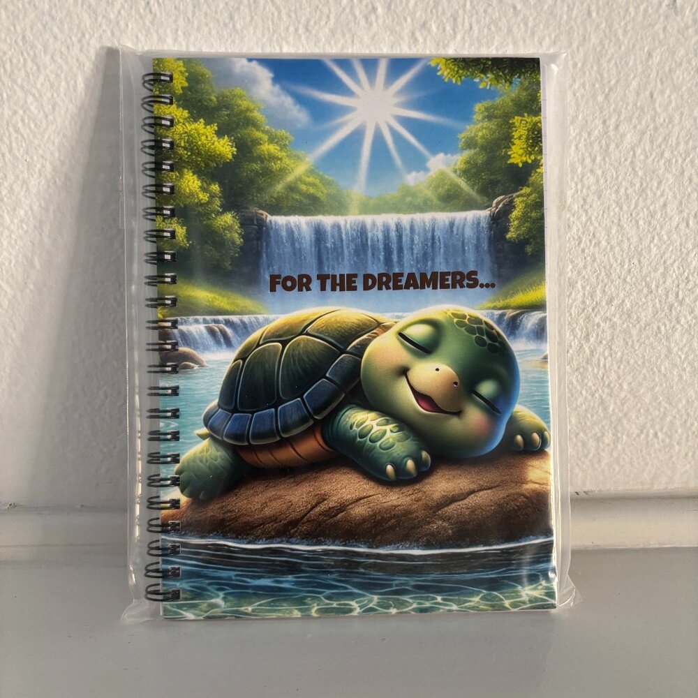 Turtle Notebook - NEVER USED - Still in Plastic Wrapping - Dream Journal